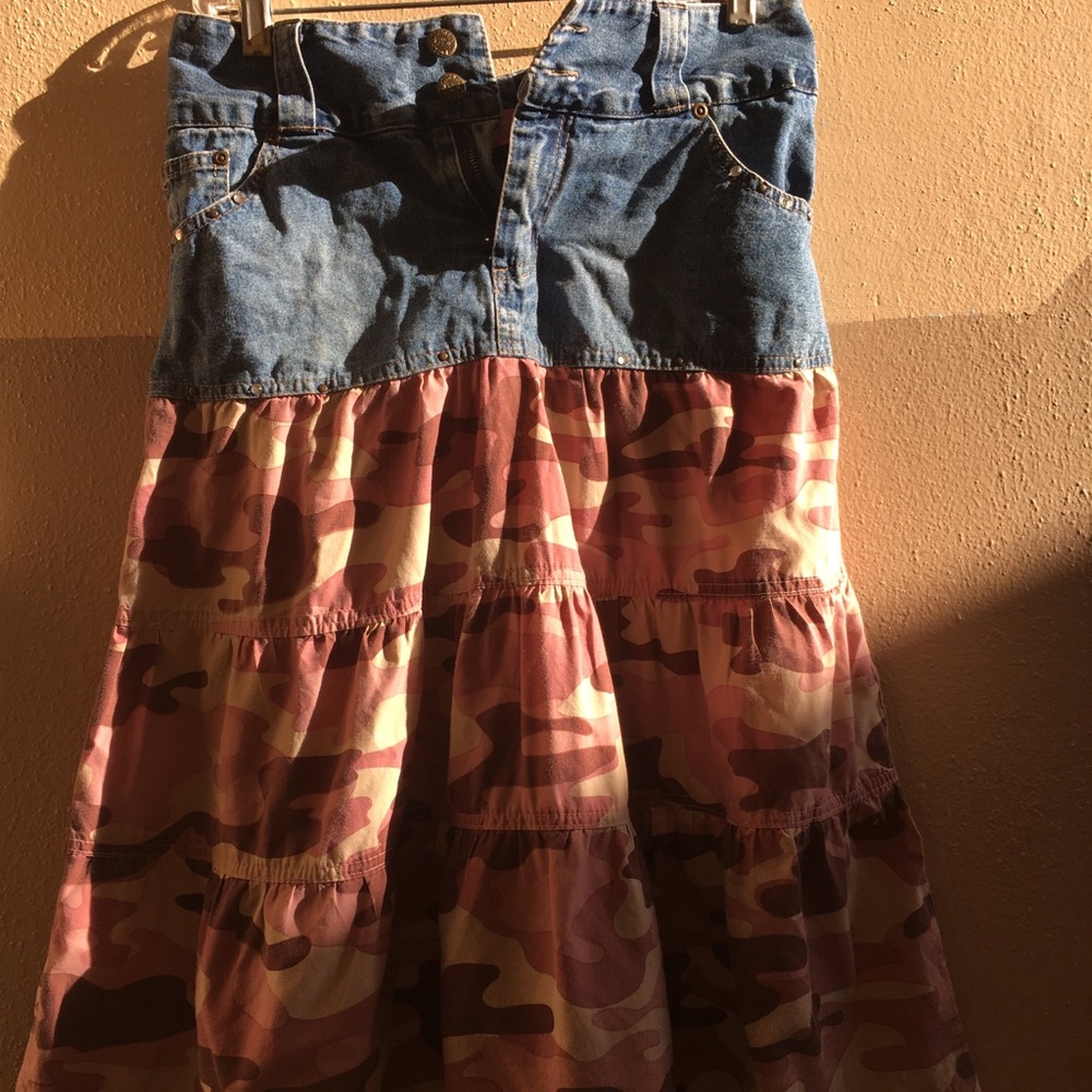 Girl/Tween Army Designed Skirt